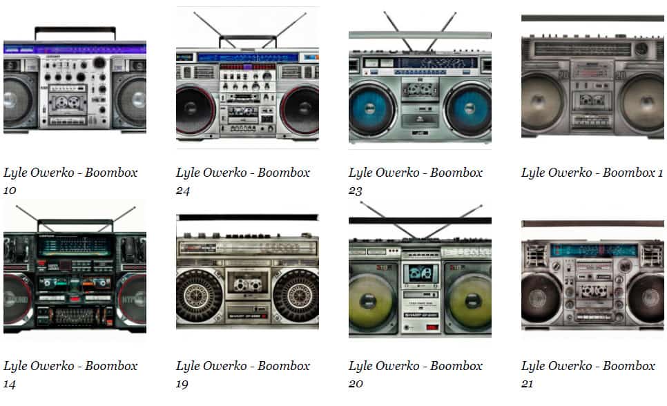 NFTs and photography, The boombox project, by Lyle Owerko