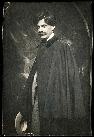 Alfred Stieglitz in 1890, by Frank Eugene. Collection of the Metropolitan Museum of Art, NY.