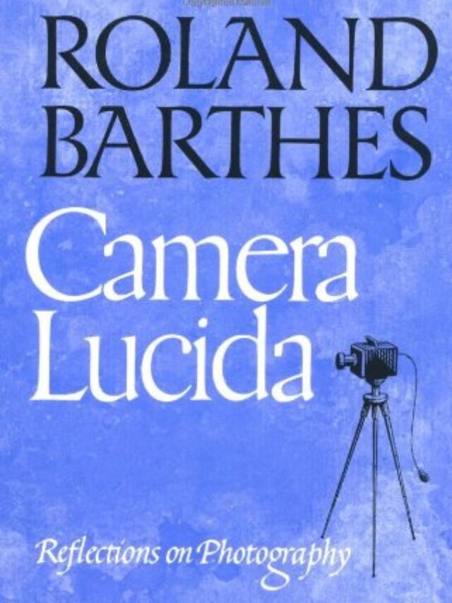 Camera Lucida Roland Barthes