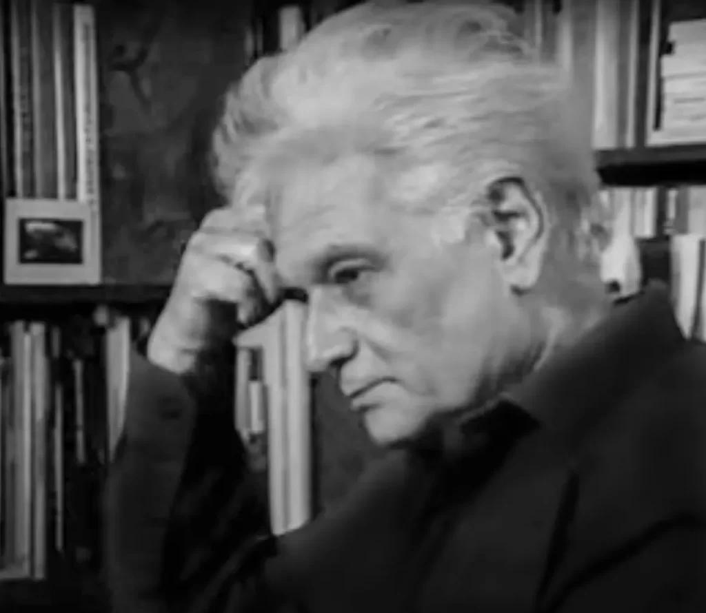Photography of Jacques Derrida