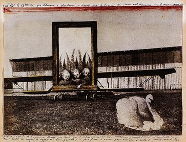 Max Ernst,The swan is very peaceful, 1920