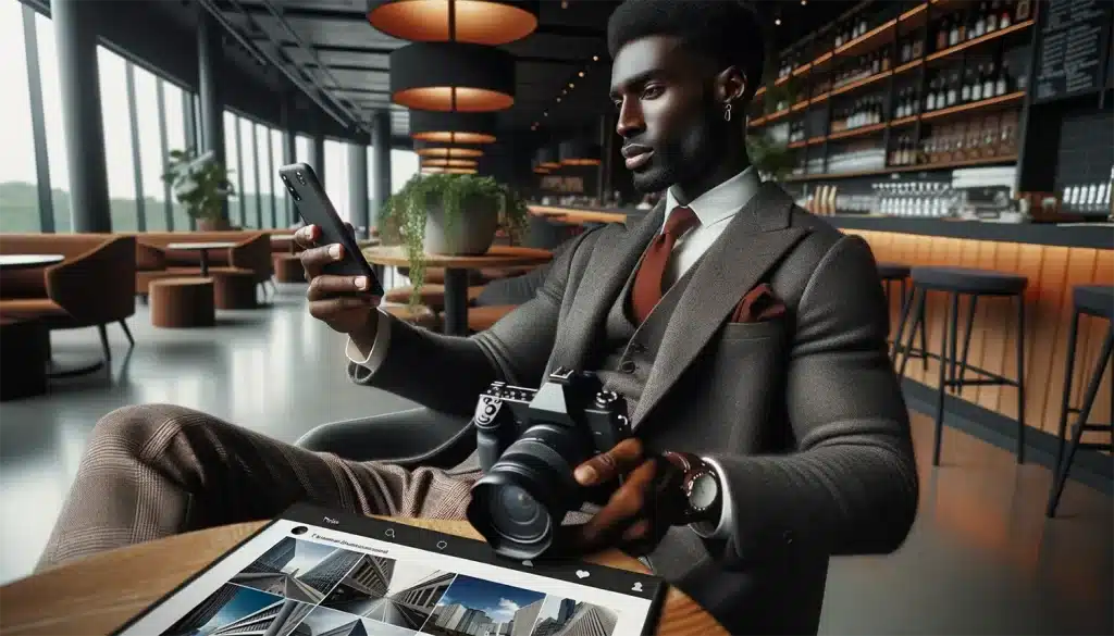 Loading Architectural Photographs on Instagram