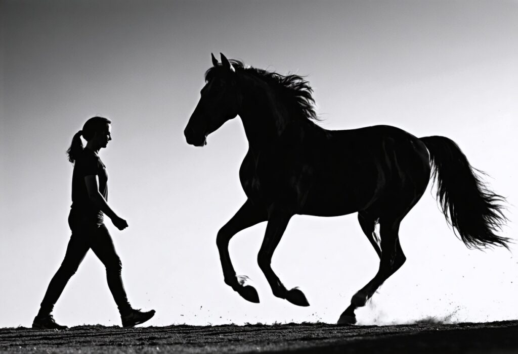 High Contrast Equestrian Photography