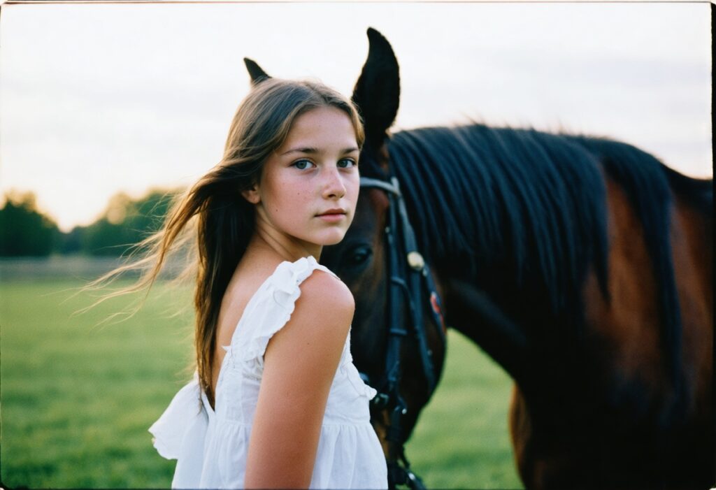 muted colors equestrian photography