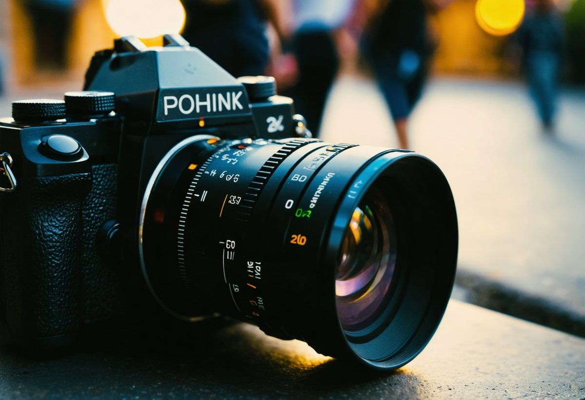 Detailed close-up of camera shutter mechanism clicking, representing the soul and emotion behind travel photography