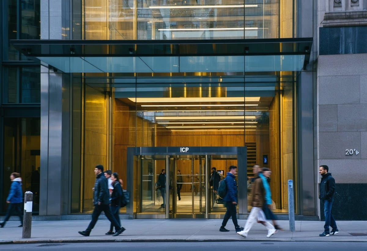 International Center of Photography ICP building exterior in New York City, prestigious photography education institution and museum