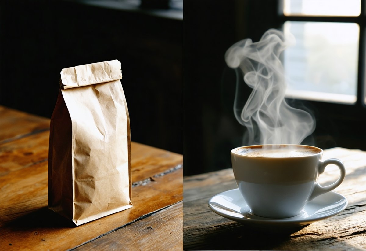 Comparison between generic stock photography and authentic marketing photography showing how genuine imagery builds consumer trust and brand authenticity